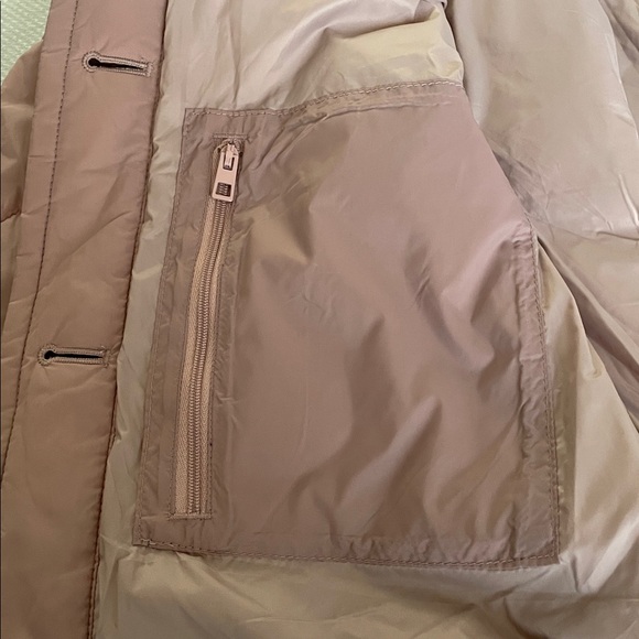 Madewell Pink Quilted Airpuff Shirt Jacket Size Medium - Picture 11 of 13